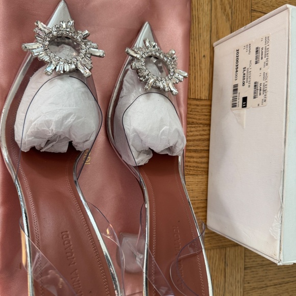 Amina Muadi begum pumps in PVC, bought at Holts Renfrew, only worn once - Picture 4 of 5